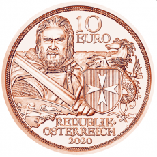 Áustria 10€ Fortaleza 2020